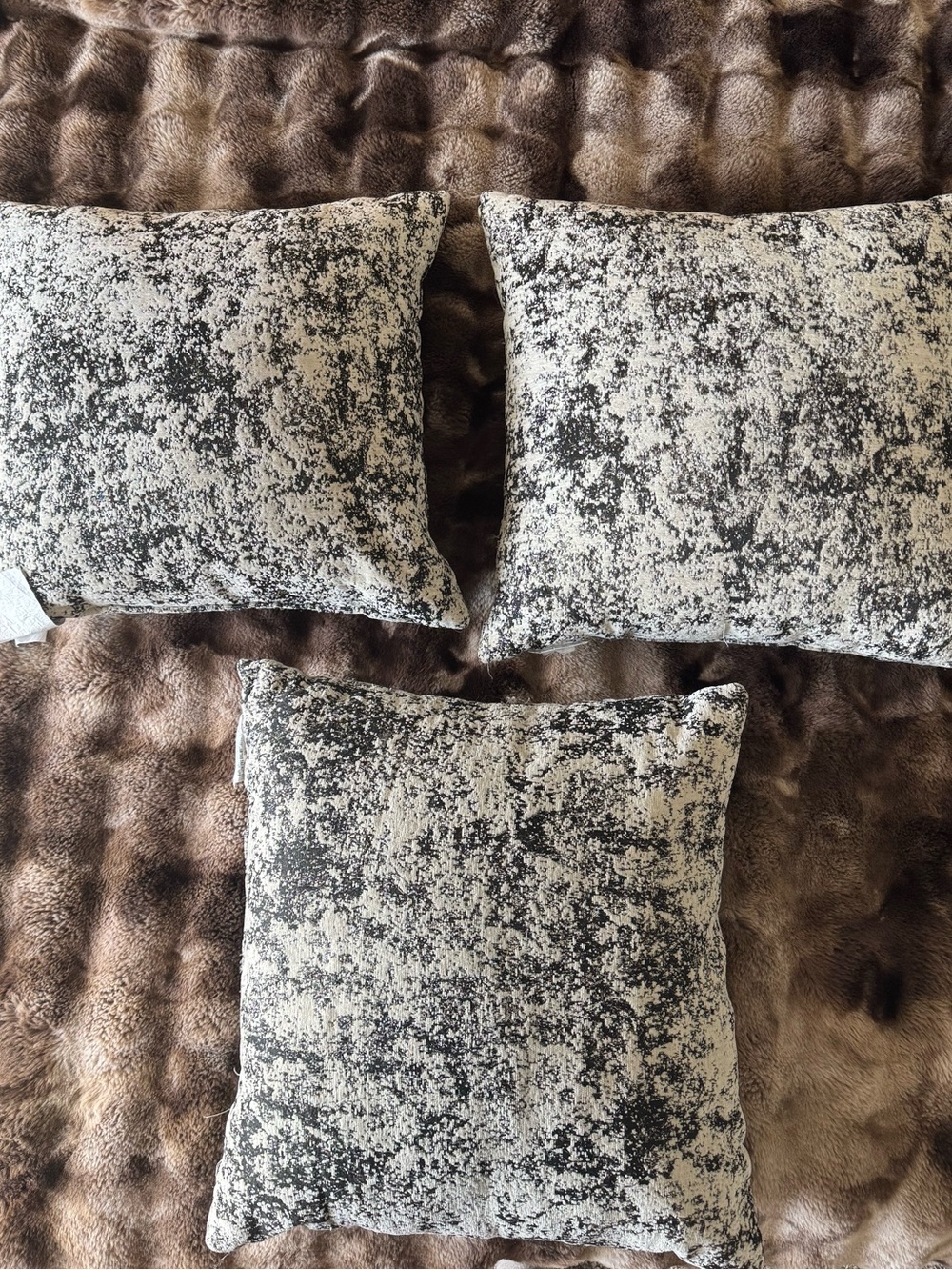 Neutral Black and White Decorative Throw Pillow Set - Home